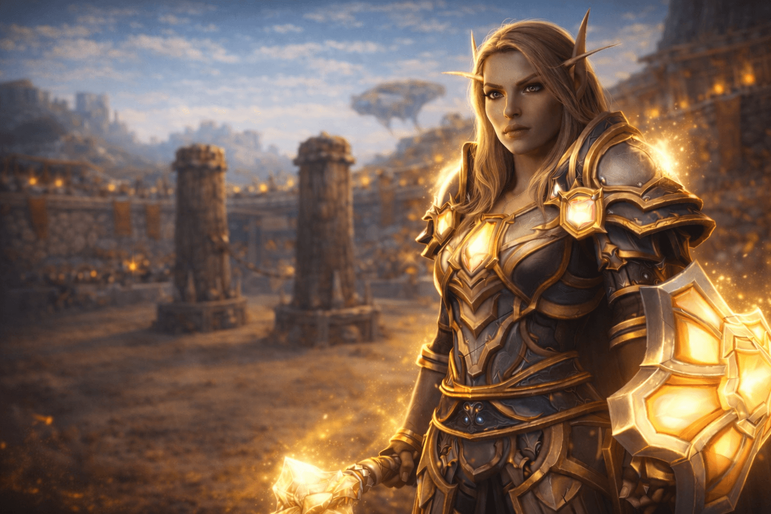 Holy Paladin PVP hero